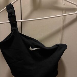 Nike cropped one shoulder top